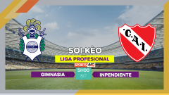 Soi kèo Gimnasia vs Independiente, 5h00 ngày 8/7/2023