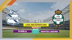 Soi kèo Puebla vs Club Santos Laguna, 8h00 ngày 8/7/2023