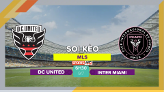 Soi kèo DC United vs Inter Miami, 6h30 ngày 9/7/2023