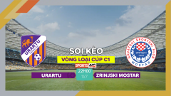 Soi kèo Urartu vs Zrinjski Mostar, 22h00 ngày 11/7/2023