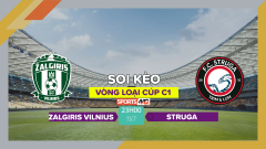 Soi kèo Zalgiris Vilnius vs Struga, 23h00 ngày 11/7/2023