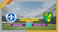 Soi kèo Darmstadt vs Norwich City, 23h30 ngày 12/7/2023