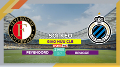 Soi kèo Feyenoord vs Club Brugge, 21h00 ngày 12/7/2023