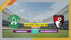 Soi kèo Hibernian vs Bournemouth, 23h00 ngày 13/7/2023