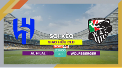 Soi kèo Wolfsberger vs Al Hilal, 23h00 ngày 14/7/2023