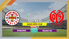 Soi kèo Koblenz vs Mainz 05, 00h00 ngày 15/7/2023