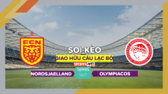 Soi kèo Nordsjaelland vs Olympiacos, 16h45 ngày 14/7/2023