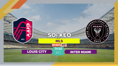 Soi kèo  Louis City vs Inter Miami, 7h30 ngày 16/7/2023