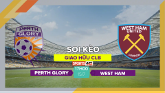 Soi kèo Perth Glory vs West Ham, 17h00 ngày 15/7/2023