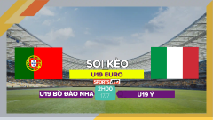 Soi kèo U19 Bồ Đào Nha vs U19 Ý, 2h00 ngày 17/7/2023