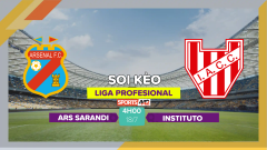 Soi kèo Arsenal Sarandi vs Instituto Cordoba, 4h00 ngày 18/7/2023