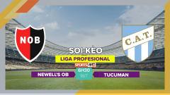 Soi kèo Newell's Old Boys vs Atletico Tucuman, 6h30 ngày 18/7/2023
