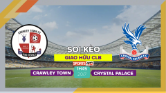Soi kèo Crawley Town vs Crystal Palace, 1h45 ngày 20/7/2023