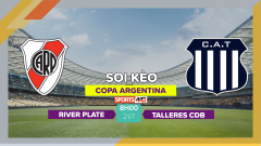 Soi kèo River Plate vs Talleres, 8h00 ngày 21/7/2023