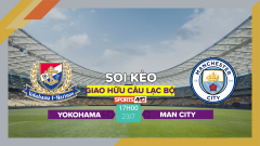 Soi kèo Yokohama vs Man City, 17h00 ngày 23/7/2023