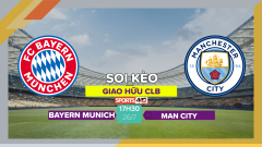 Soi kèo Bayern Munich vs Manchester City, 17h30 ngày 26/7/2023