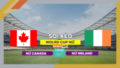 Soi kèo Nữ Canada vs Nữ Ireland, 19h00 ngày 26/7/2023