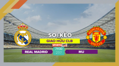 Soi kèo Real Madrid vs MU, 7h30 ngày 27/7/2023