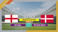 Soi kèo Nữ Anh vs Nữ Đan Mạch, 15h30 ngày 28/7/2023