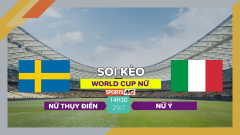 Soi kèo Nữ Thụy Điển vs Nữ Ý, 14h30 ngày 29/7/2023