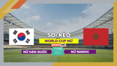 Soi kèo Nữ Hàn Quốc vs Nữ Maroc, 11h30 ngày 30/7/2023