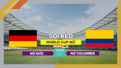 Soi kèo Nữ Đức vs Nữ Colombia, 16h30 ngày 30/7/2023