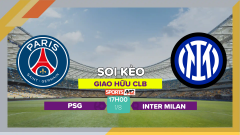 Soi kèo Paris Saint Germain vs Inter Milan, 17h00 ngày 1/8/2023