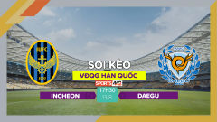 Soi kèo Incheon vs Daegu, 17h30 ngày 13/8/2023