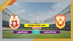 Soi kèo Lamphun Warrior vs Sukhothai, 19h00 ngày 14/8/2023