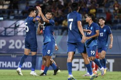 Khởi đầu suôn sẻ trước Myanmar, U23 Thái Lan vẫn ngậm ngùi xếp sau 'nhà vua' Đông Nam Á