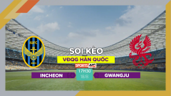 Soi kèo Incheon vs Gwangju, 17h30 ngày 18/8/2023