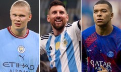 Messi bất ngờ được xếp ngang hàng De Bruyne và Erling Haaland khiến châu Âu 'dậy sóng'
