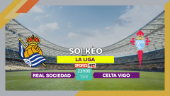 Soi kèo Real Sociedad vs Celta Vigo, 22h00 ngày 19/8/2023