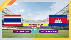 Soi kèo U23 Thái Lan vs U23 Campuchia, 20h00 ngày 21/8/2023