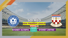 Soi kèo Sydney Olympic vs Sydney United, 16h00 ngày 23/8/2023