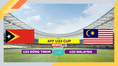 Soi kèo U23 Đông Timor vs U23 Malaysia, 20h00 ngày 22/8/2023