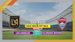 Soi kèo Los Angeles vs Colorado Rapids, 9h30 ngày 24/8/2023