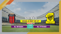 Soi kèo Al Riyadh vs Al Ittihad, 1h00 ngày 25/8/2023