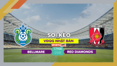 Soi kèo Shonan Bellmare vs Urawa Red Diamonds, 17h00 ngày 25/8/2023