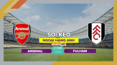 Soi kèo Arsenal vs Fulham, 21h00 ngày 26/8/2023