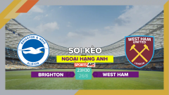 Soi kèo Brighton vs West Ham, 23h30 ngày 26/8/2023