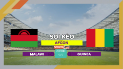 Soi kèo Malawi vs Guinea, 20h00 ngày 9/9/2023