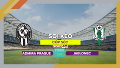 Soi kèo Admira Prague vs Jablonec, 22h00 ngày 5/9/2023