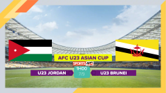 Soi kèo U23 Jordan vs U23 Brunei, 1h00 ngày 7/9/2023