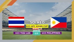 Soi kèo U23 Thái Lan vs U23 Philippines, 20h30 ngày 6/9/2023