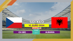 Soi kèo CH Séc vs Albania, 1h45 ngày 8/9/2023