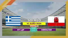 Soi kèo Hy Lạp vs Gibraltar, 1h45 ngày 11/9/2023