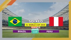 Soi kèo Brazil vs Peru, 9h00 ngày 13/9/2023