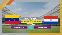 Soi kèo Venezuela vs Paraguay, 5h00 ngày 13/9/2023