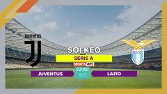 Soi kèo Juventus vs Lazio, 20h00 ngày 16/9/2023
